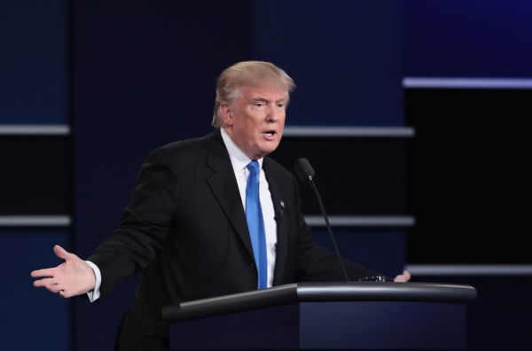 Trump at Hofstra debate