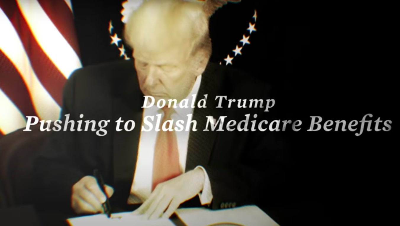 Biden ad 2020 Trump slash medicare benefits