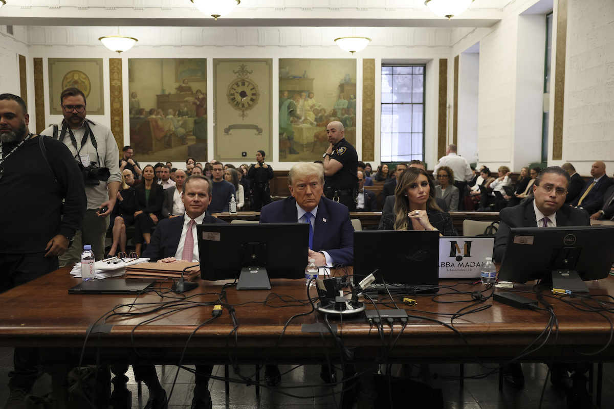 Trump NY courtroom, 11-7-2023