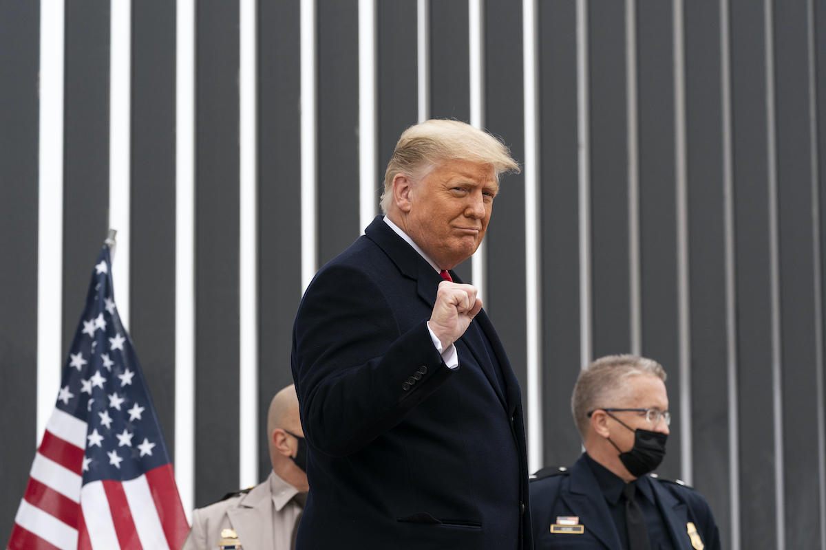 Trump border wall 1-12-21