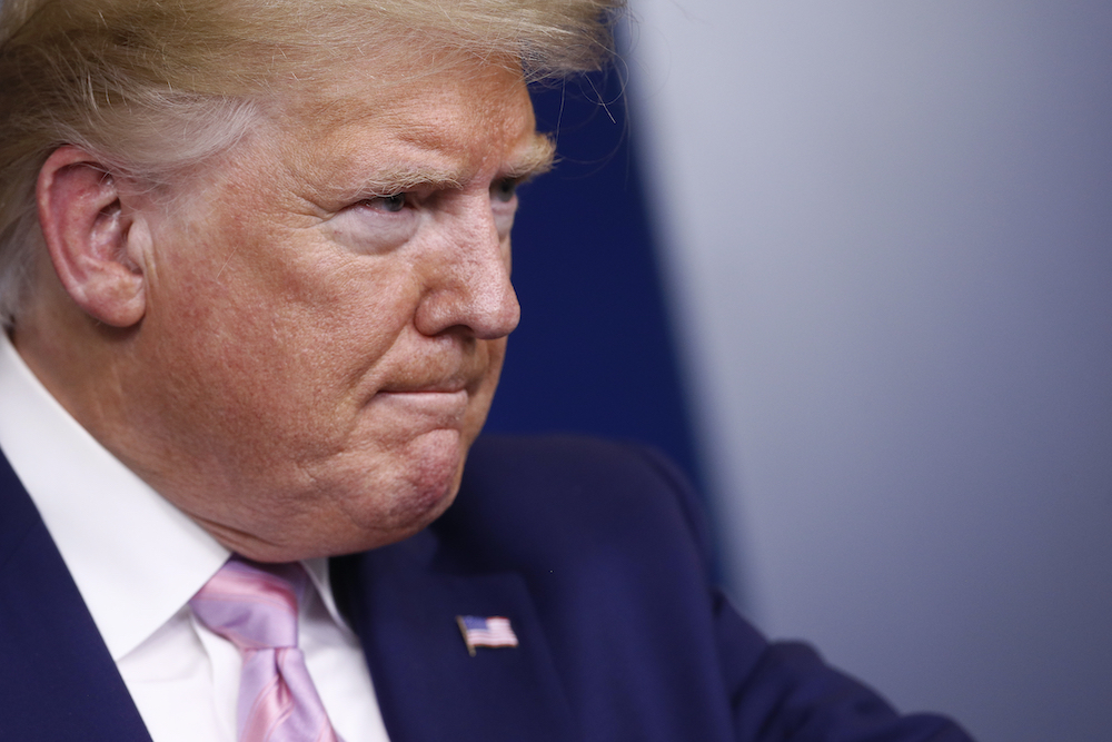 Trump April 4 newser