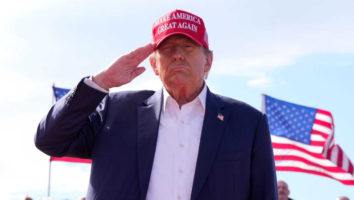 Español: Donald Trump 03/16/24 en Ohio, Vandalia