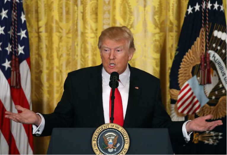 Trump newser Feb 16