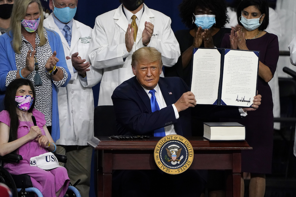 Trump preexisting EO