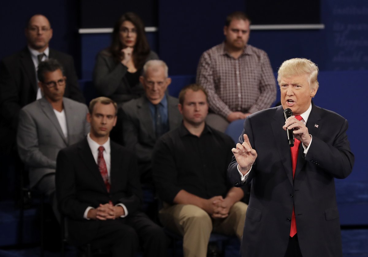 Trump to Audience