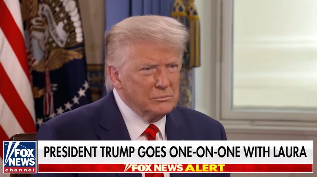 Trump with Laura Ingraham
