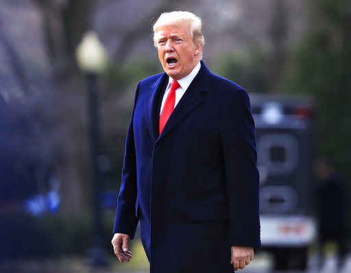Trump leaves White House Dec 22, 2017