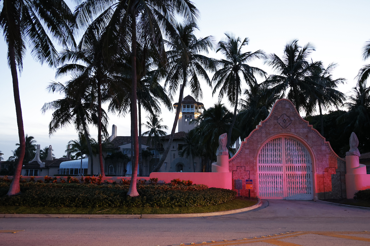 Trump's Mar-a-Lago estate Aug. 8