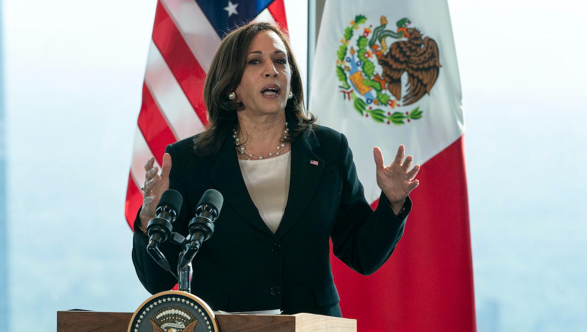 New copy VP Harris speaks to the media in CDMX 6/8/21