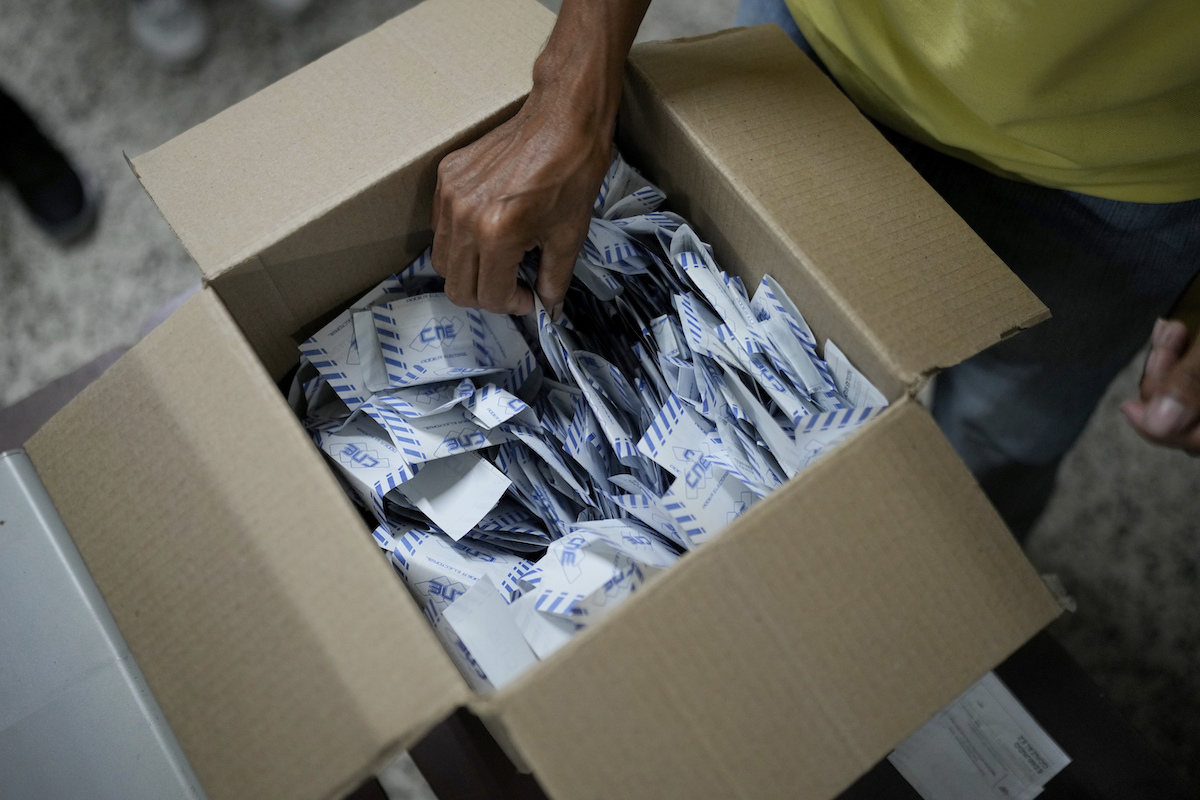 Vote tallies Venezuela elections 7-28-2024