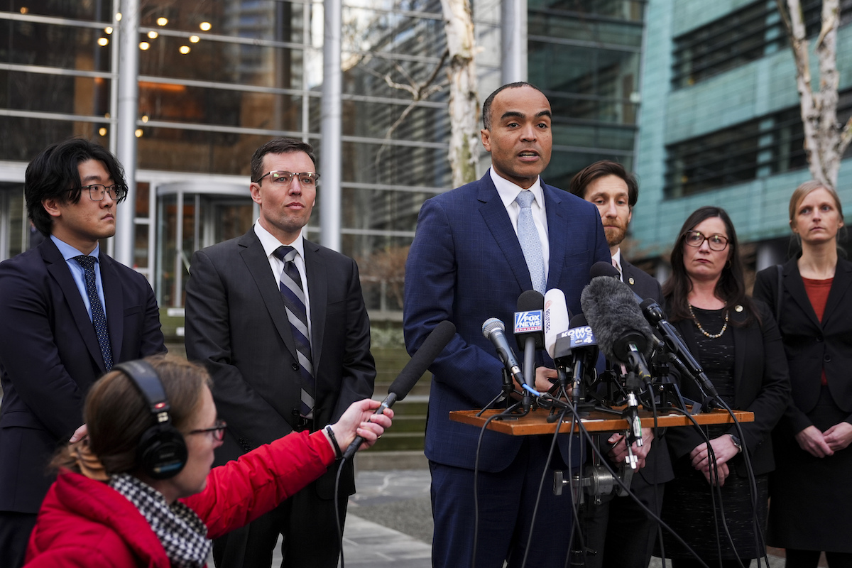 Washington Attorney General Nick Brown, 1-23-2025
