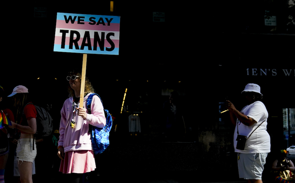 Cartel del orgullo trans de Seattle 2