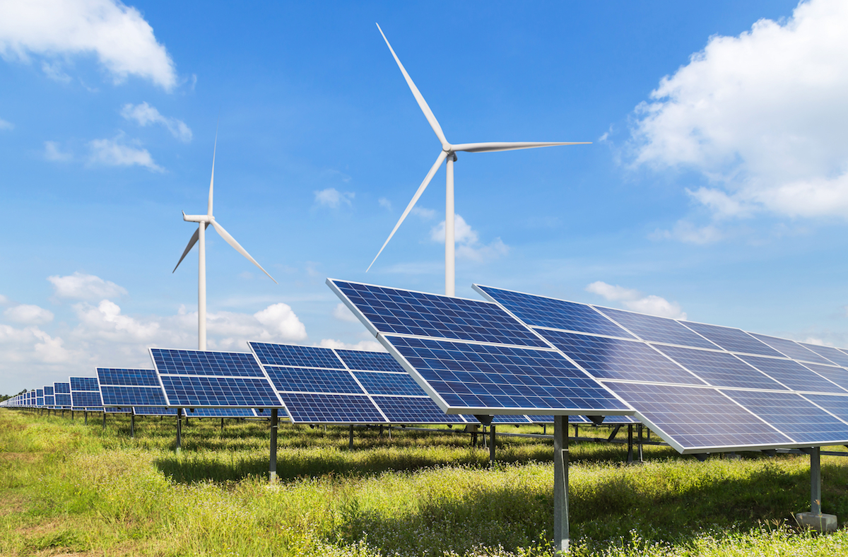 Wind turbines and solar