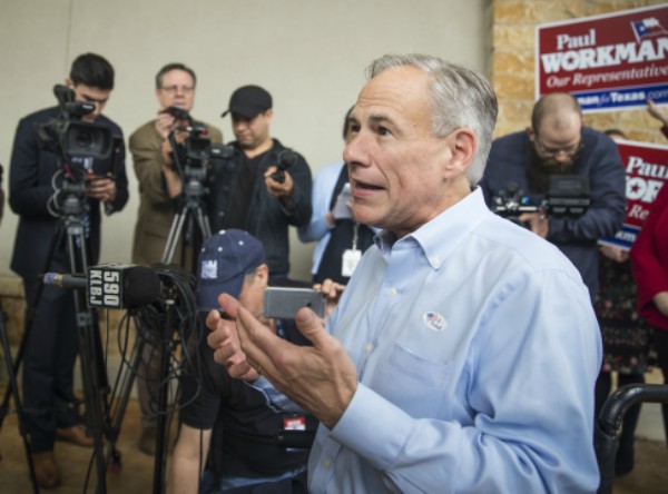 Greg Abbott 2/18