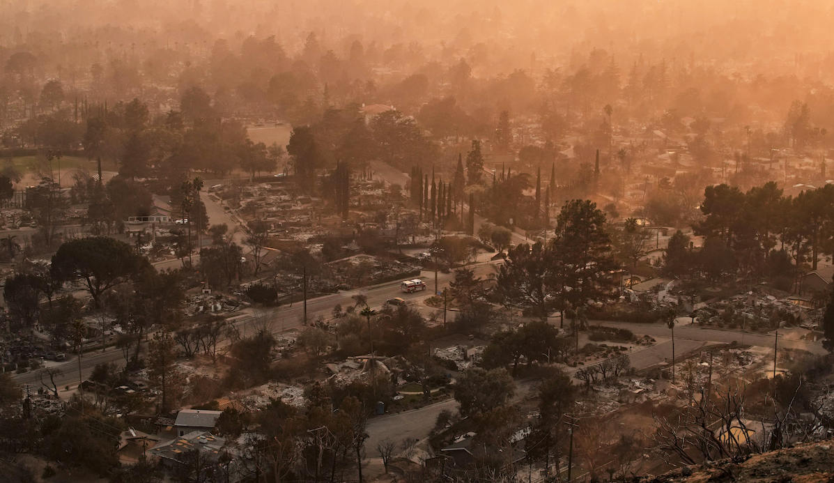 Altadena fire 1-9-25