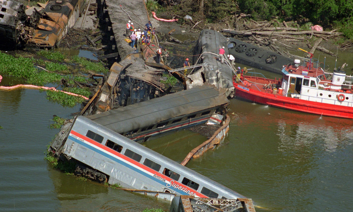 Amtrak crash 1993 Mobile, Ala.