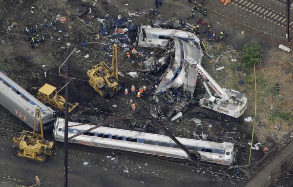 Amtrak train crash