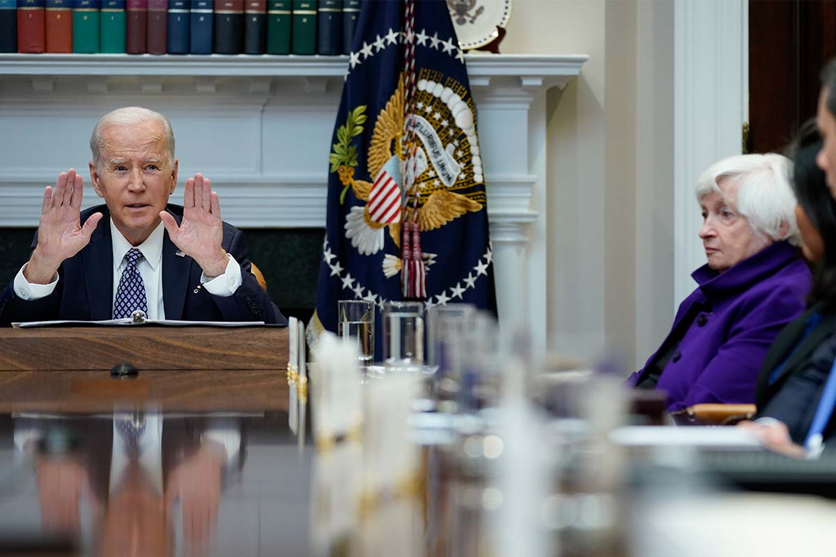 Joe Biden and Janet Yellen, 5-5-2023