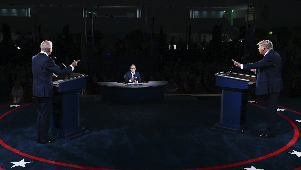 Biden Trump First Debate Wallace