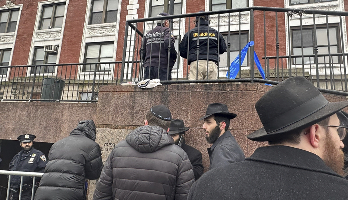 Chabad headquarters in NY, 1-9-2024