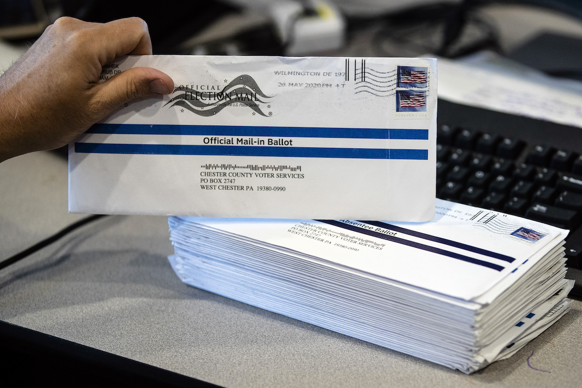 Mail ballots in PA