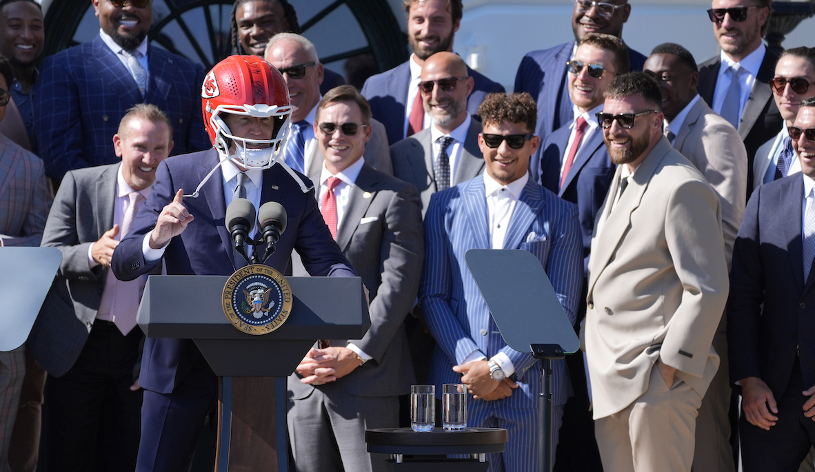 Kansas City Chiefs at White House, 5-31-2024