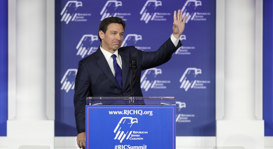 Ron DeSantis at Jewish Coalition in Las Vegas, 10-28-2023