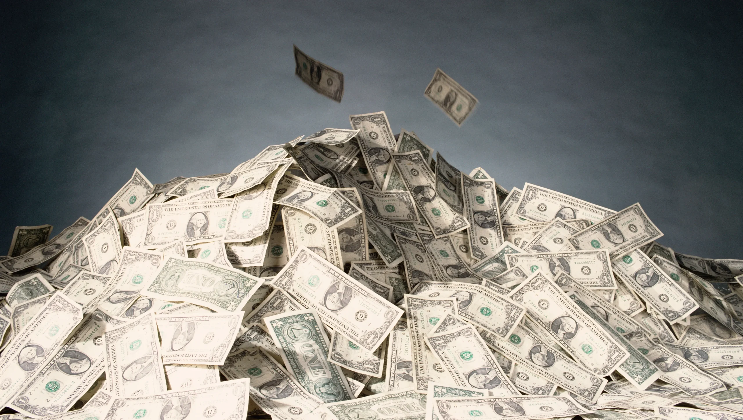 Dollar pile