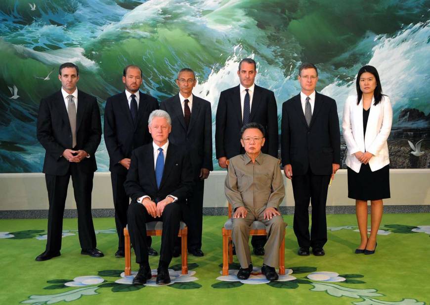 Clinton and Kim