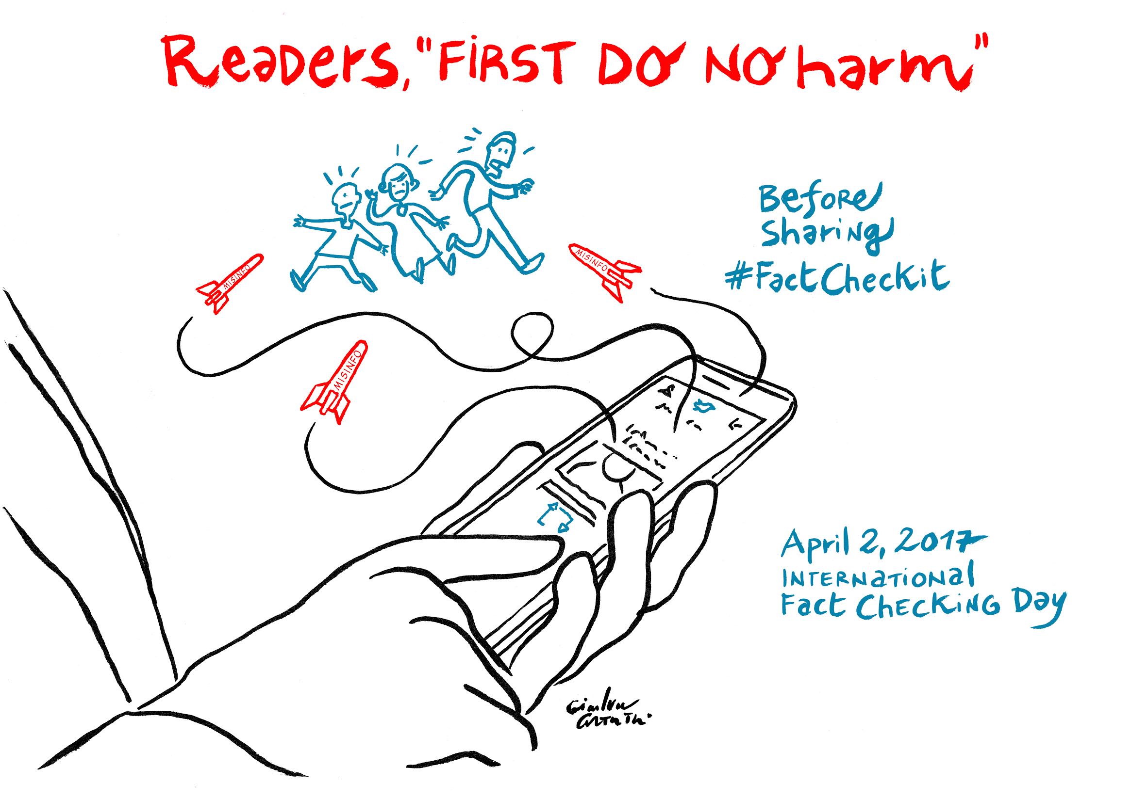 Factcheck fake news before you share (photo)
