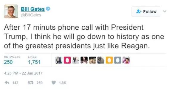 Gates tweet