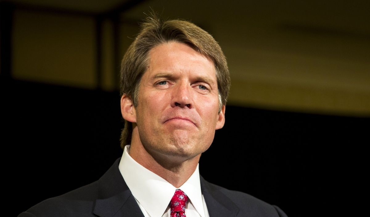 Republican U.S. Senate candidate Eric Hovde in Peawaukee, Wis., 8-14-2012