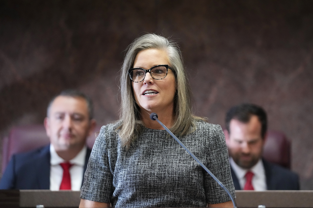 Katie Hobbs in January 2023 speech