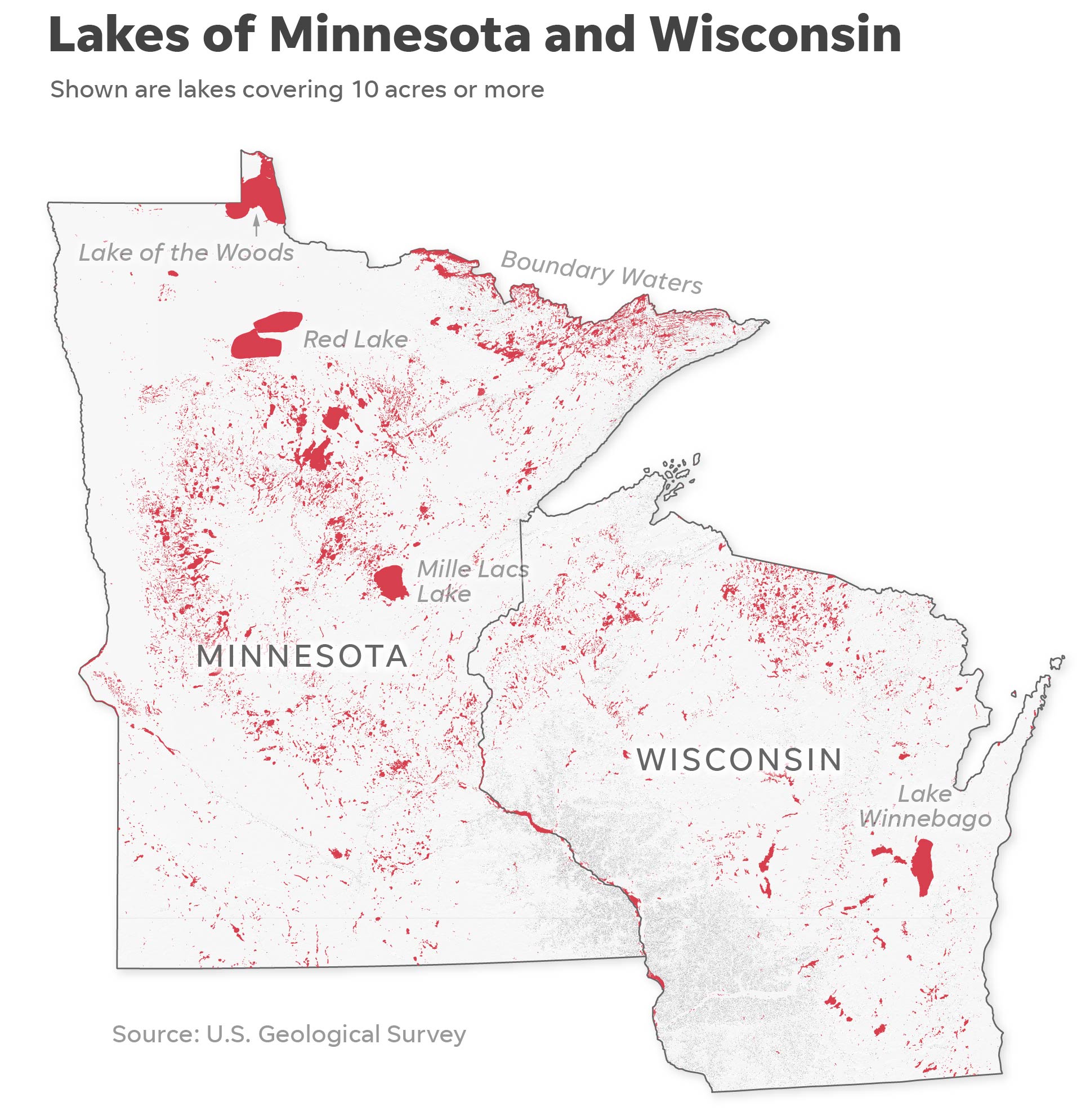 WI-MN lakes map