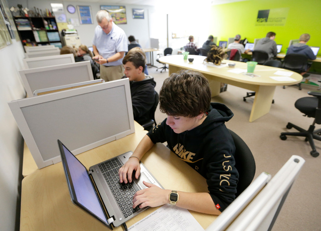 Image accompanying Says Gov. Tony Evers vetoed a school computer program, "saying it would be better spent in urban districts like Madison and Milwaukee."