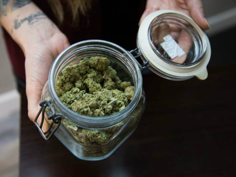 marijuana jar AP