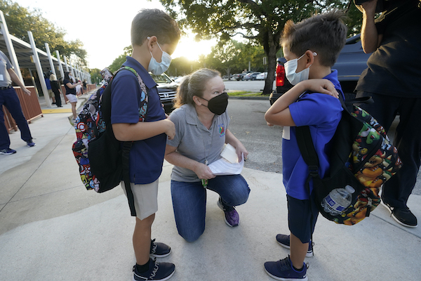 masked kids in florida