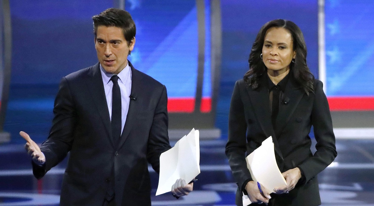 David Muir and Linsey Davis, 2-7-2020