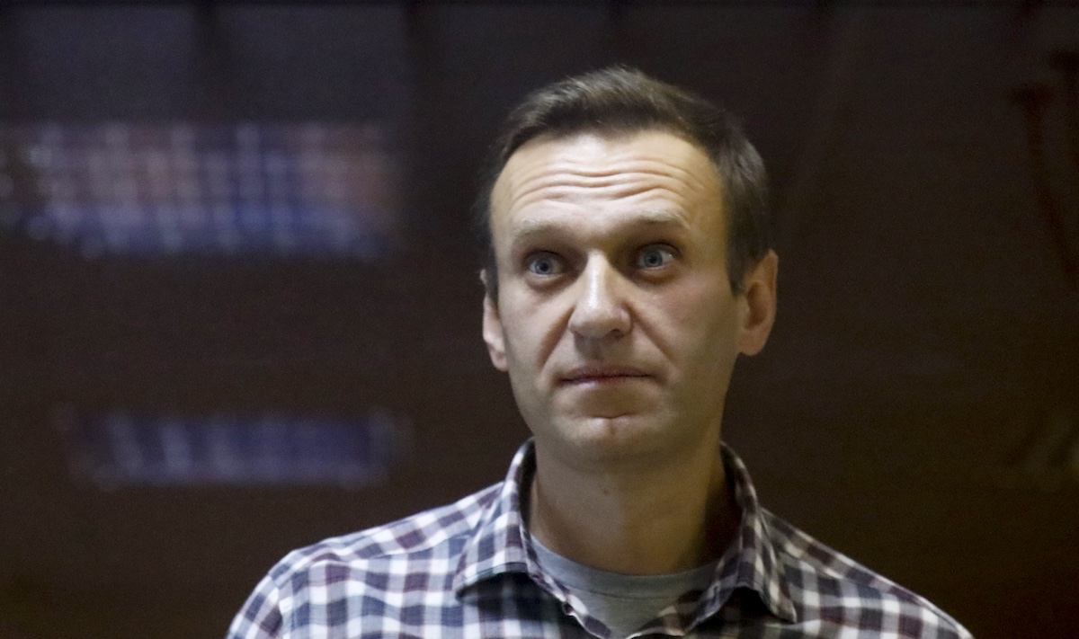 Alexei Navalny in Moscow, 2-20-2021