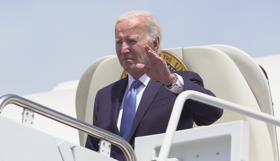 President Joe Biden on 7-23-24