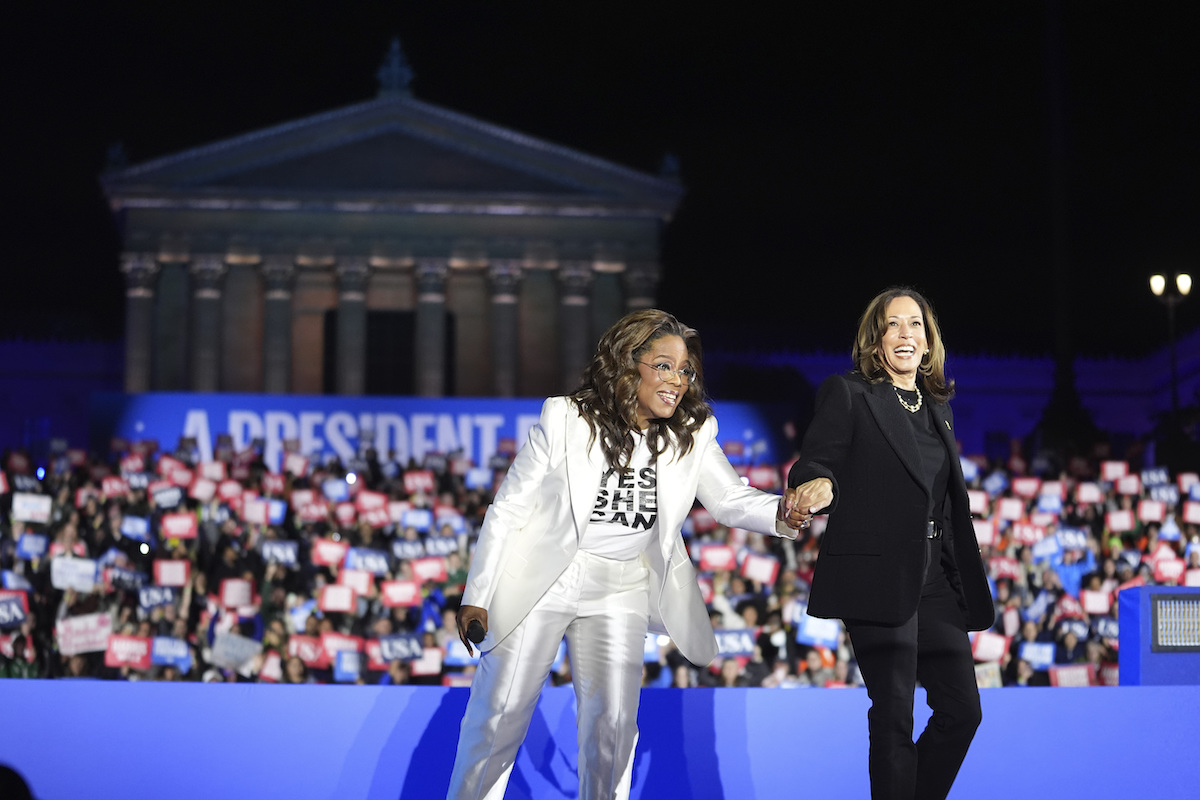 Oprah and Harris, 11/05/2024