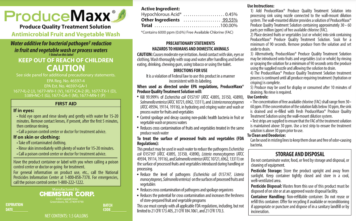 ProduceMaxx label