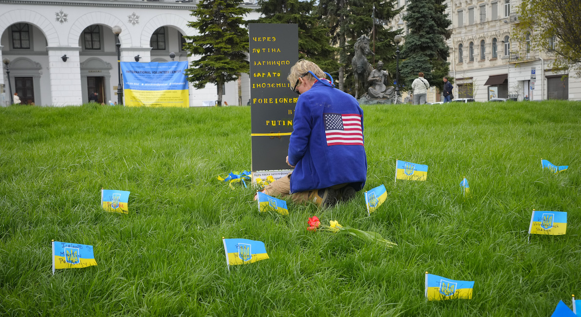 Ryan Wesley Routh in Kyiv, 04-30-22