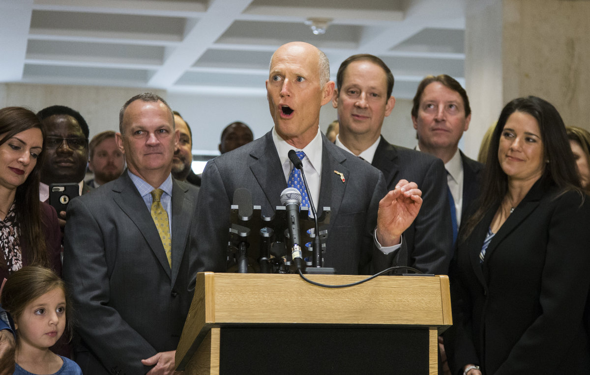 RICK scott end of 2018 session