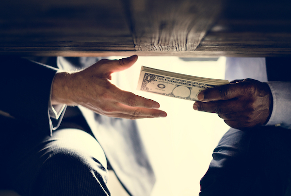 Bribery shutterstock