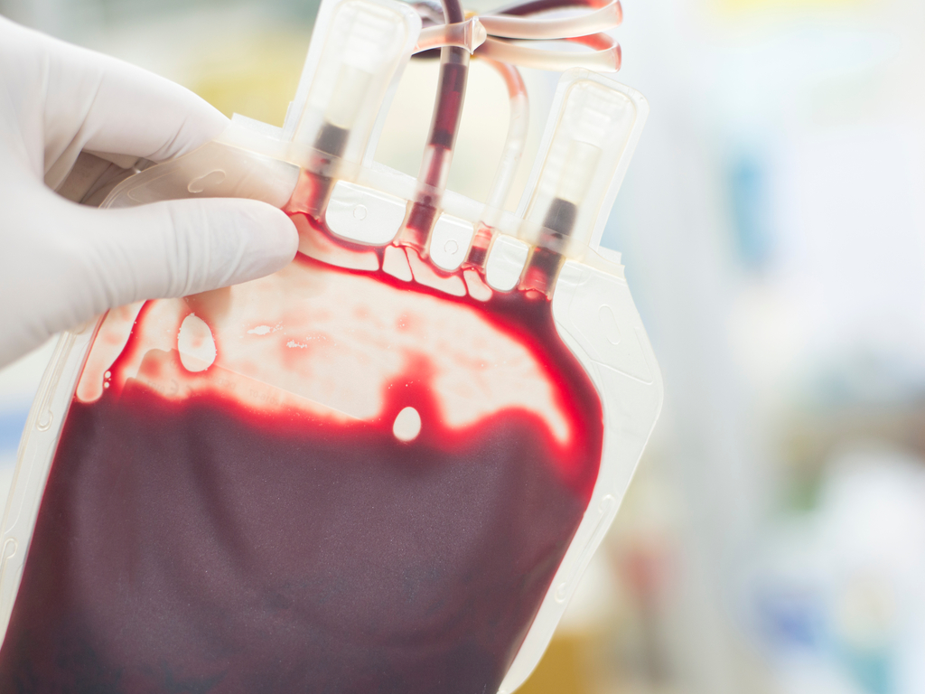 Blood type bag
