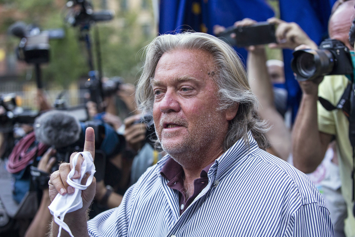 Steve Bannon in NYC