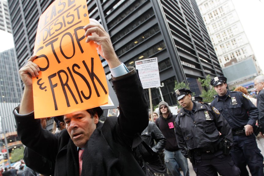 Stop and frisk protest