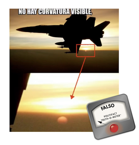 Tierra Plana Avion