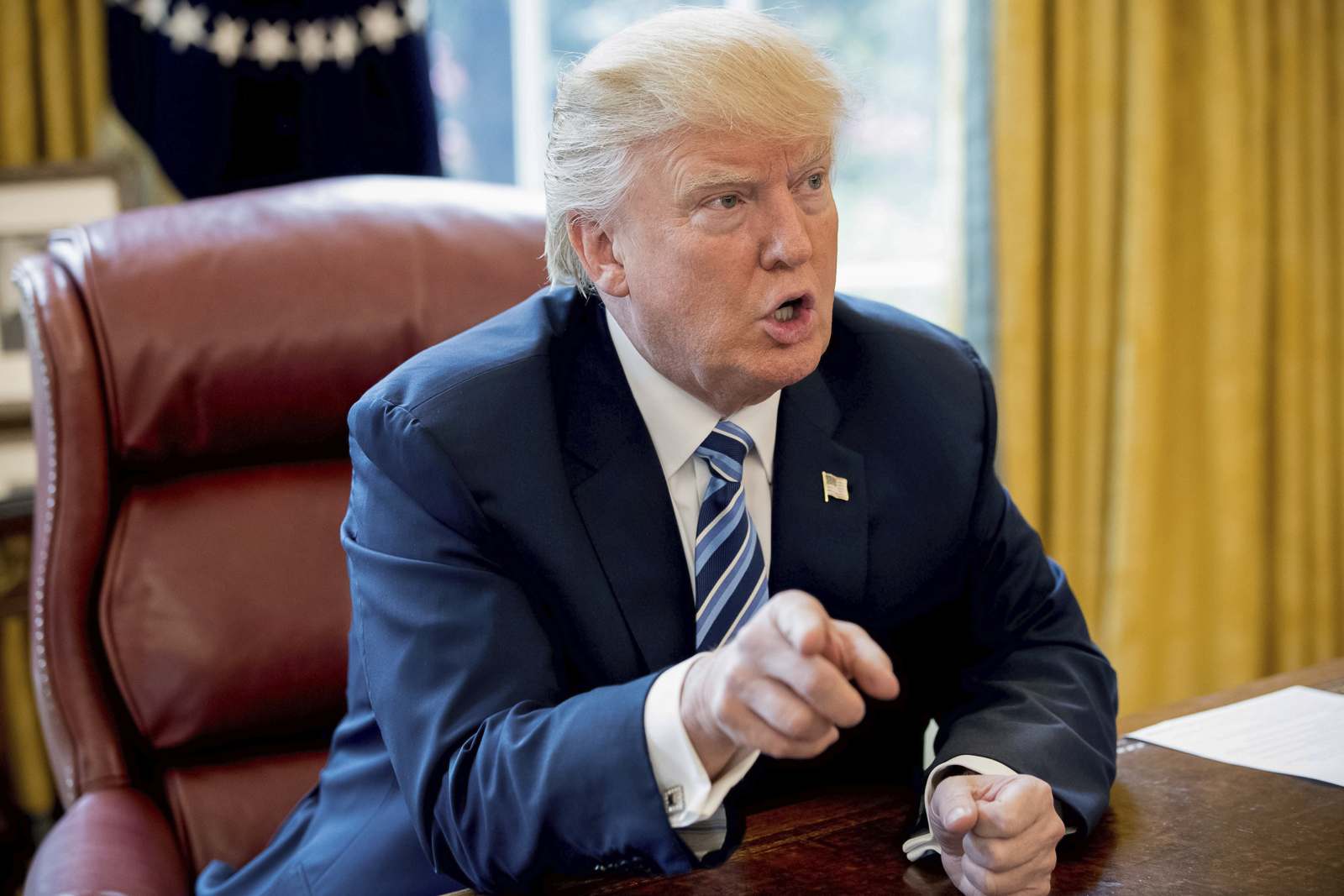 trump ap interview photo